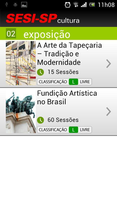 Sesi-SP Cultura截图2