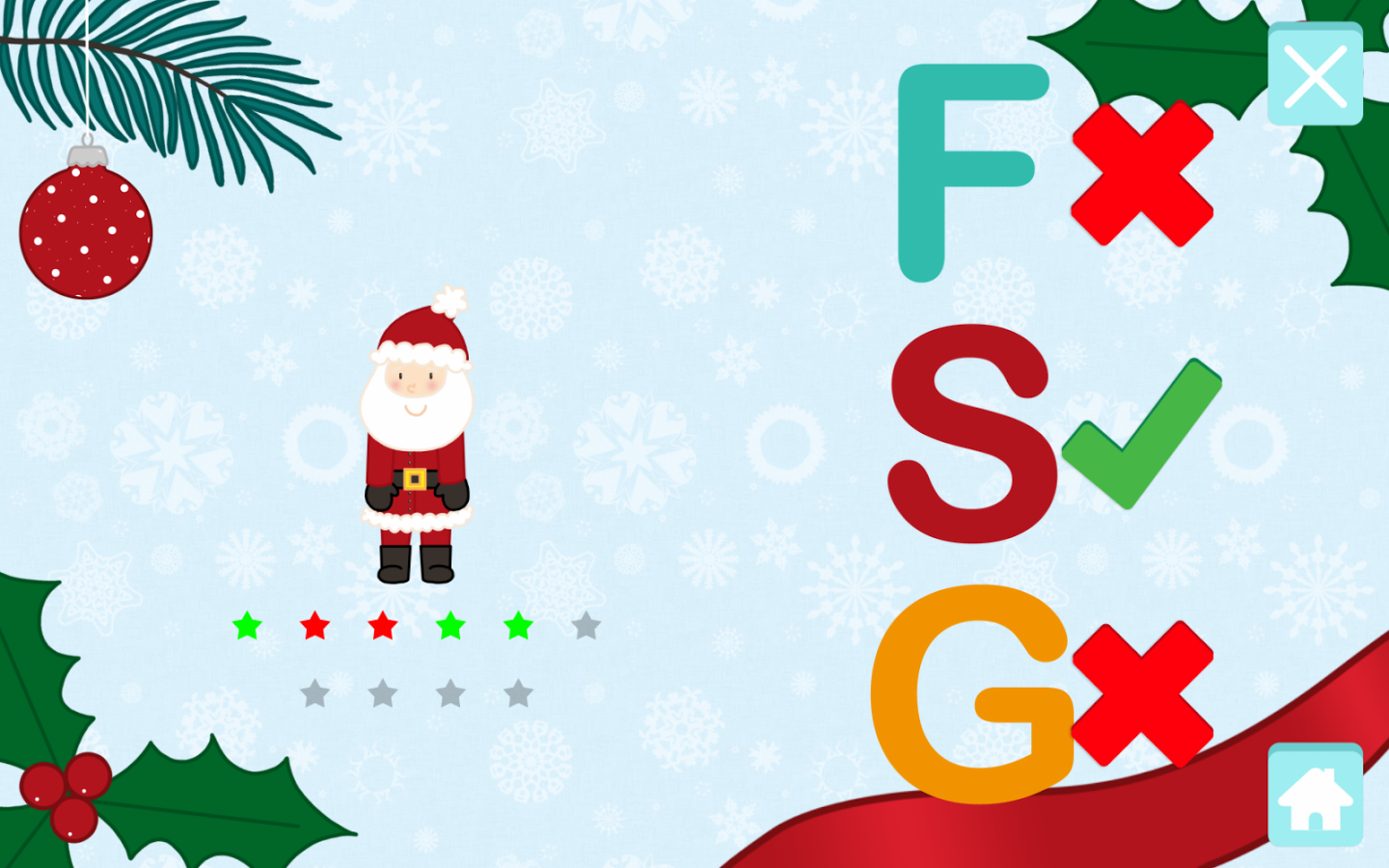 ABC: Christmas Alphabet Game截图3