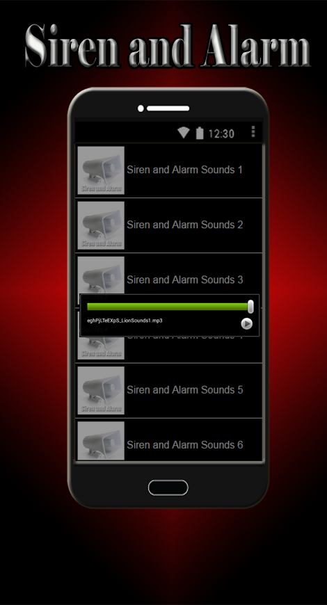 警笛和警报声音截图3