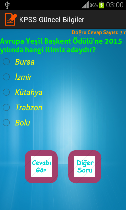 KPSS Güncel Bilgiler 2015截图1