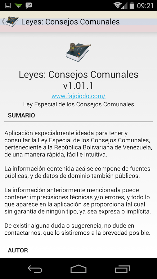 Ley Esp. de Consejos Comunales截图6