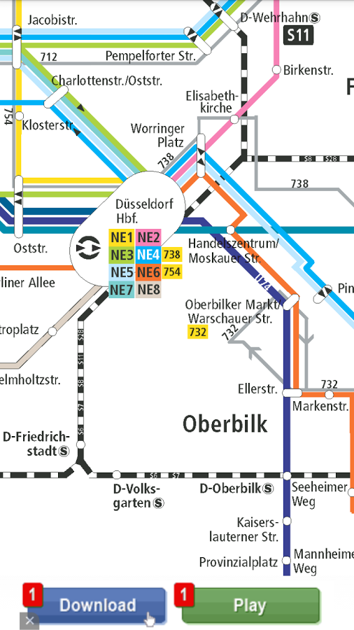 Düsseldorf Public Transport截图1