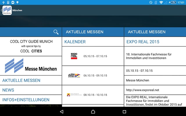 Messe M&uuml;nchen - Munich Guide截图2