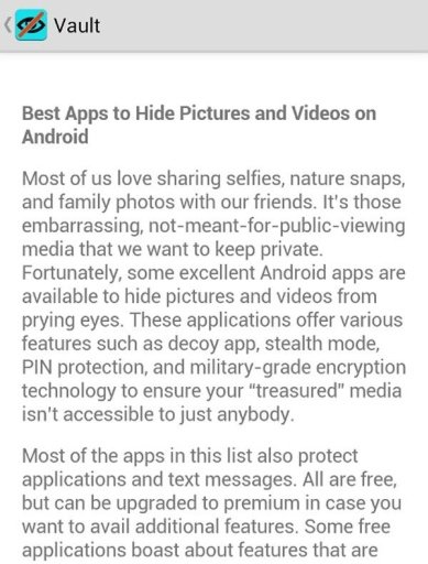 Hide Photos and Videos Review截图4