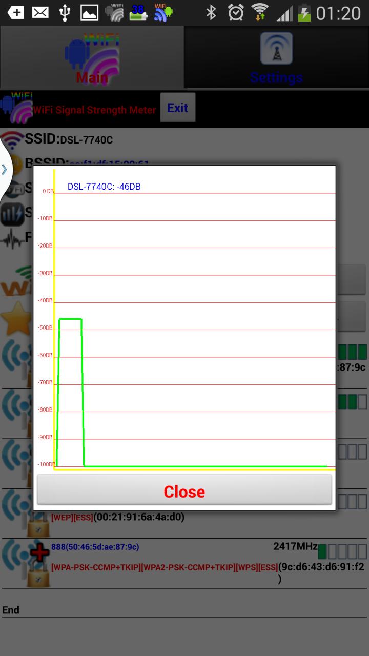无线信号强度计截图5