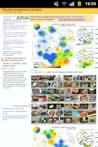 gdzie na grzyby atlas grzybów截图1