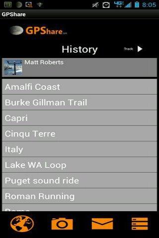 GPShare - GPS Tracking截图2