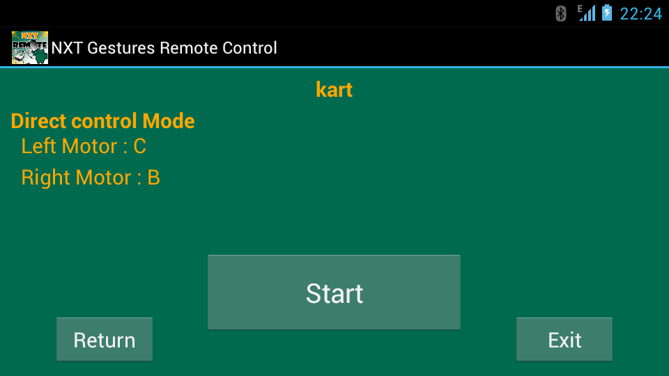 NXT Gestures Remote Control截图6