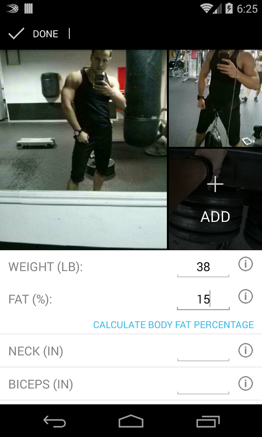 Fit Log : Fitness Workout Log截图6