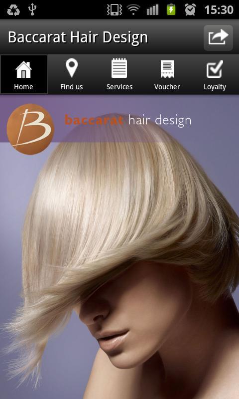 Baccarat Hair Design截图1