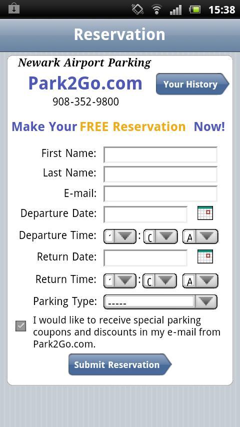 Newark Airport Parking截图1