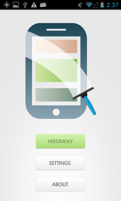 Histaway - Wipe History Fast截图3