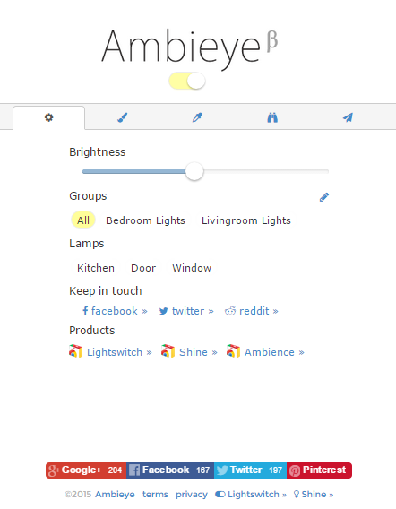 Ambieye for Philips Hue βeta截图2