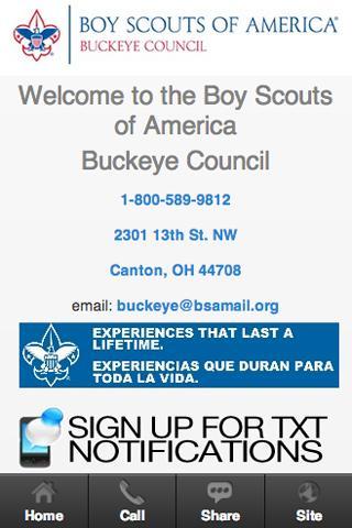 Boy Scouts Buckeye Chapter截图2