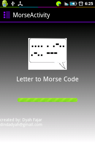 Letter/Words to Morse Code v.1截图1