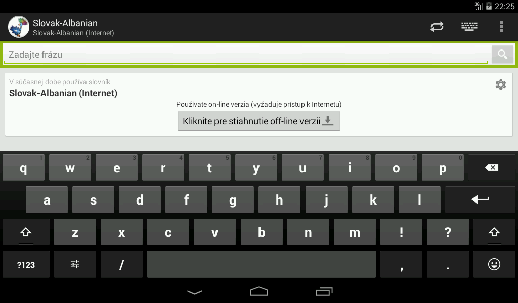 Slovak-Albanian slovník截图6