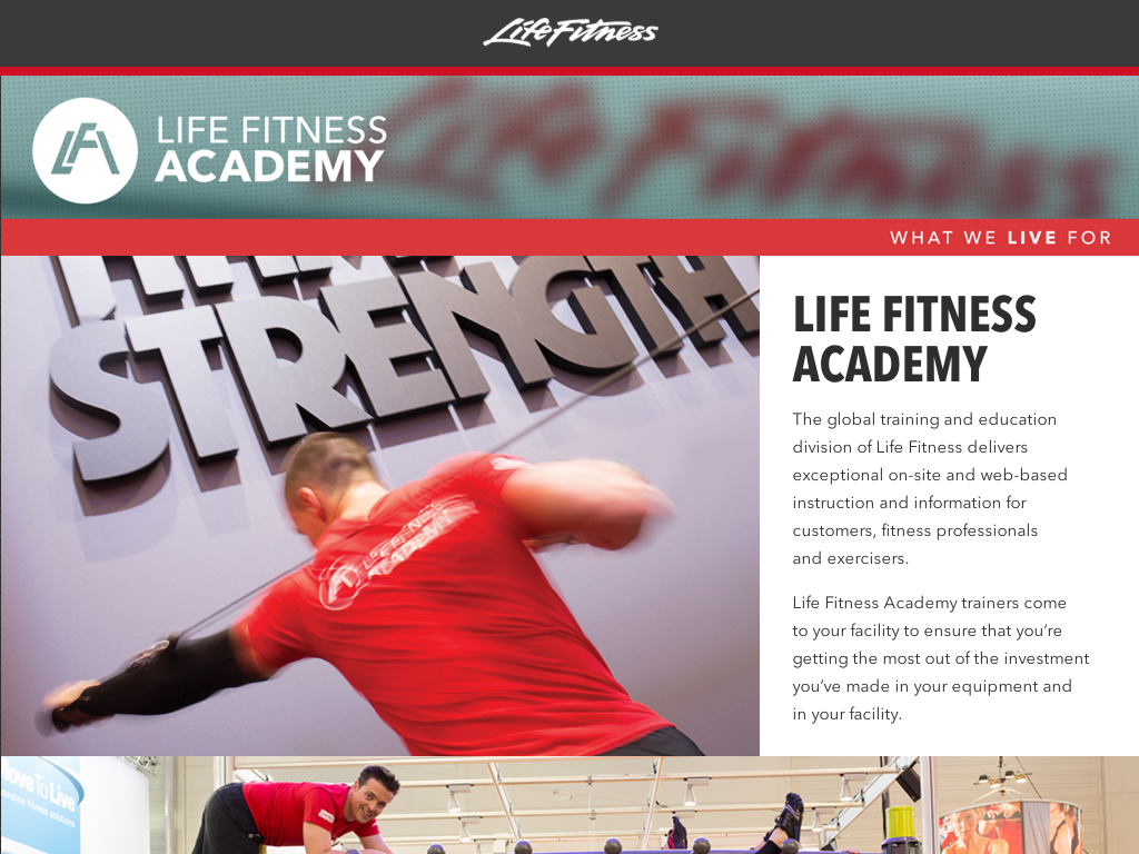 Life Fitness 力健产品目录截图7