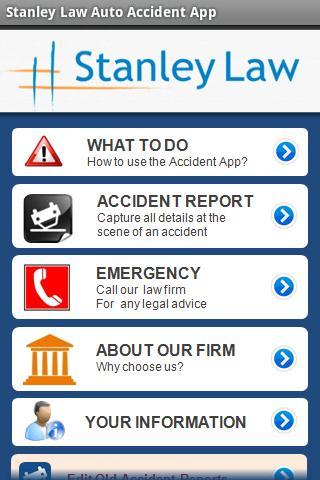 Stanley Law Auto Accident App截图2