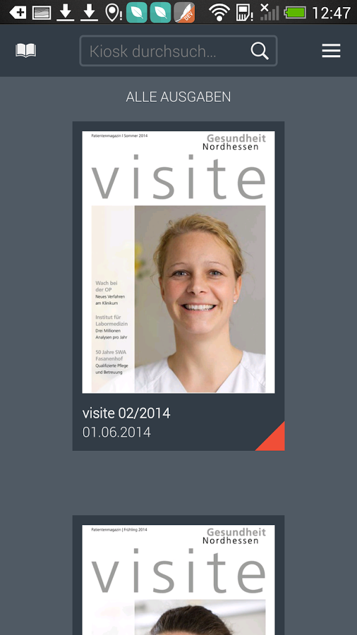 visite – GNH Patientenmagazin截图11