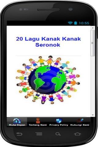 20 Lagu Kanak Kanak Yang Best截图4