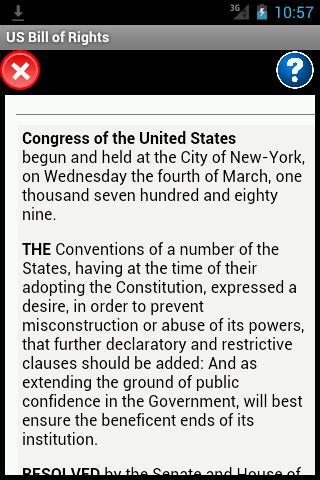 US Bill of Rights Reader截图1