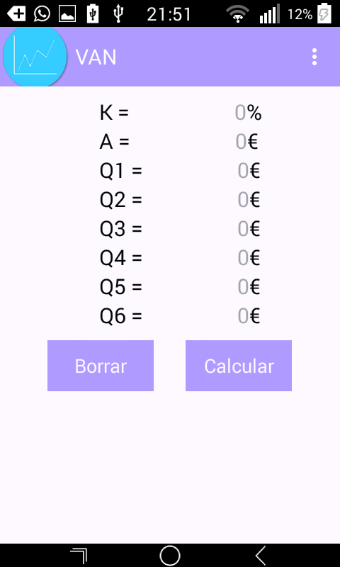 Economía calcular VAN y TIR截图2