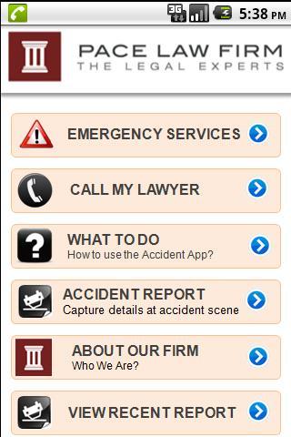 Accident App by Pace Law截图2