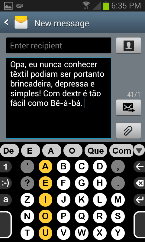Brasileira dicionário de Dextr截图5