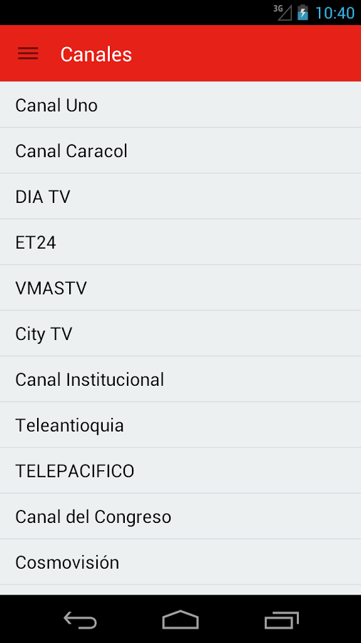 Televisión Colombiana Gratis截图9