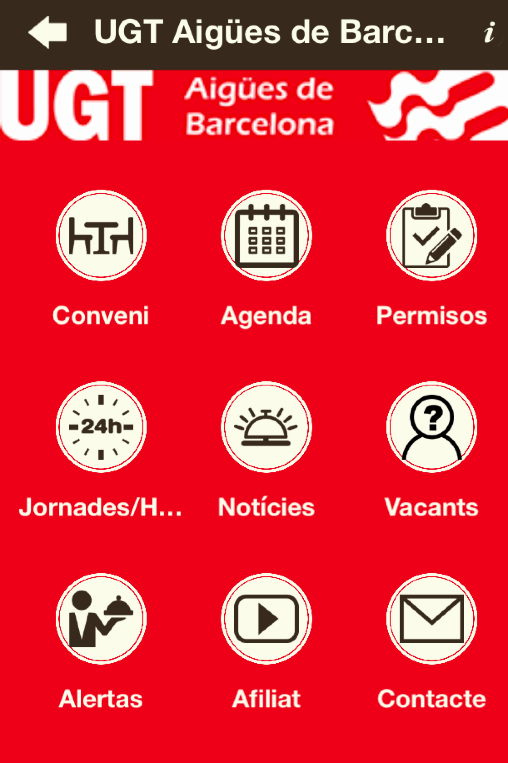 UGT Aigües de Barcelona截图1