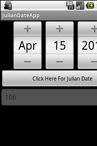 Free Julian Date Converter截图2