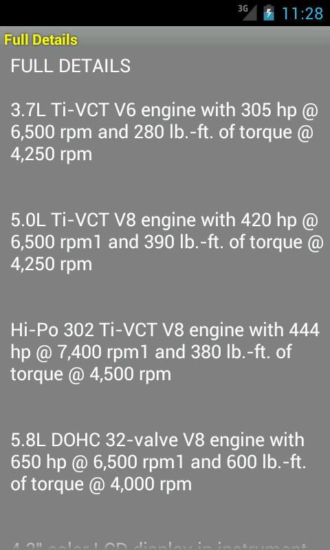 Quick Guide 2013 Ford Mustang截图5