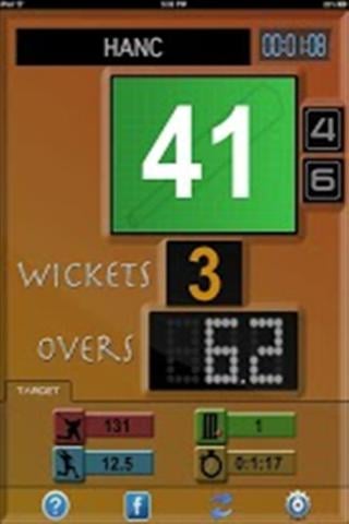 记分管理器（板球） Scoreboard Manager(Cricket)截图1