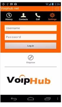 voiphub.net - 廉价的VoIP...截图