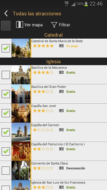 Audio gu&iacute;a Sevilla LITE截图3