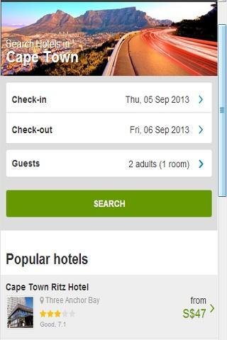 南非酒店最优惠的价格截图4