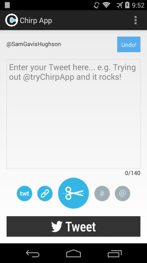 Chirp App – Tweet Short...截图3