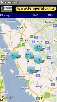 温度监测（瑞典）截图