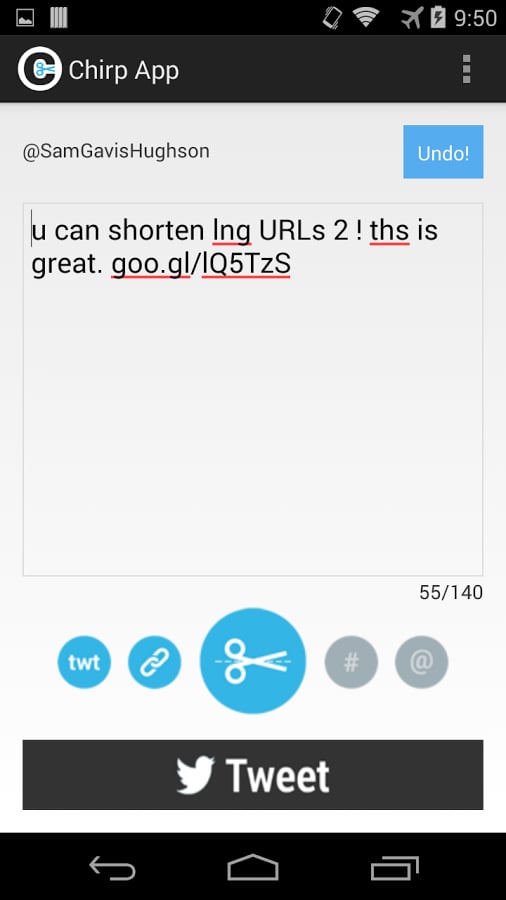 Chirp App – Tweet Short...截图1