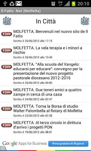 Il Fatto .Net (Molfetta)截图1