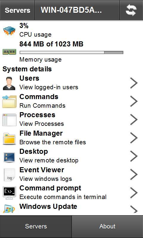 CNS Remote Admin截图1