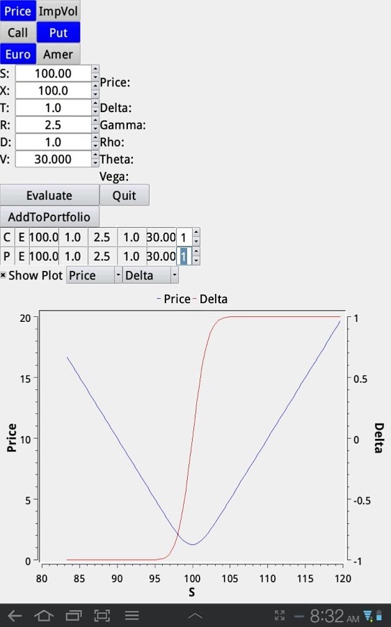 Option Analytics截图1