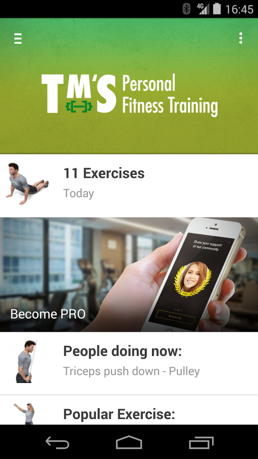 TM’s Personal Fitness Training截图1