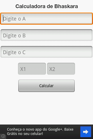 Calculadora de Bhaskara截图1