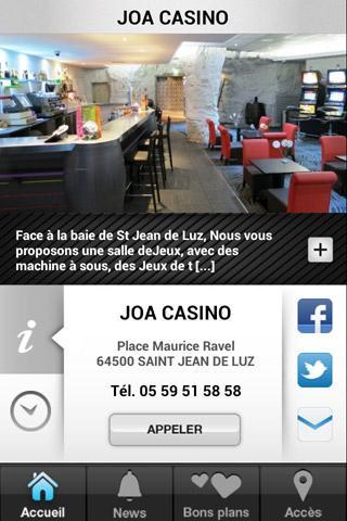 Joa Casino Saint Jean de Luz截图2