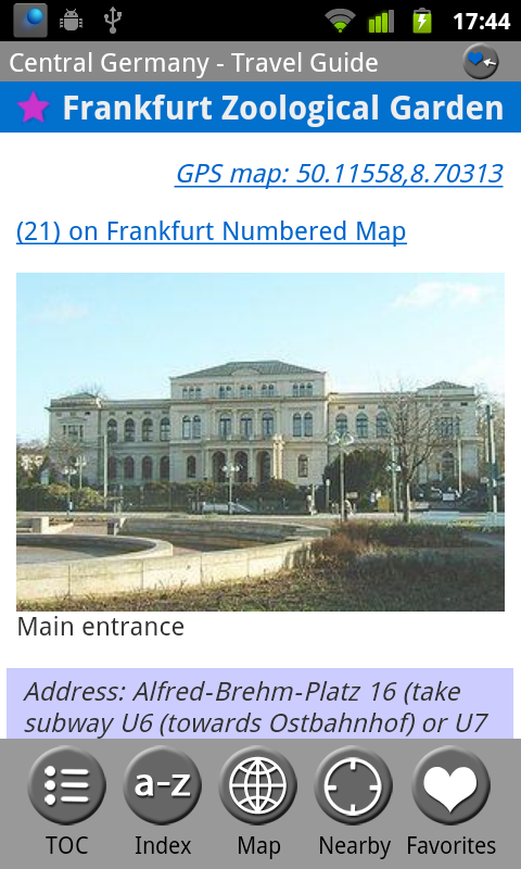 Frankfurt & Central Germ. FREE截图11