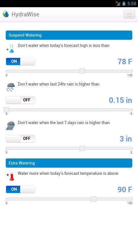 Hydrawise Irrigation截图8