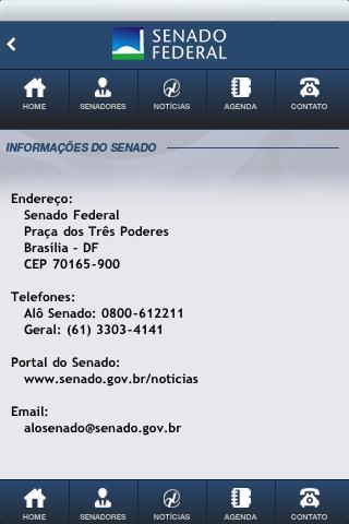 Senado Federal截图4