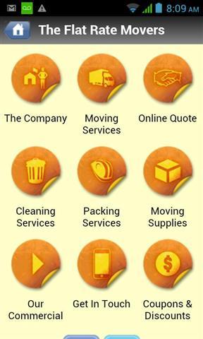 扁平率搬家公司APP截图3