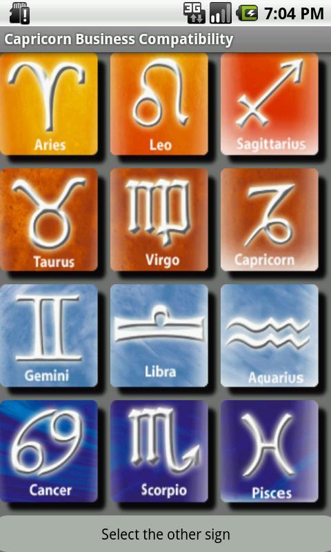 Capricorn Bsness Compatibility截图2